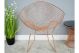 Copper Finish Metal Bucket Chair
