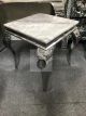 Louis Side Table with Grey Marble Top